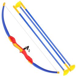 BLUE SKY - Boogschietset - Behendigheidsspel en buitenspel - 047854 - Veelkleurig - Kunststof - 57 cm - Speelgoed voor kinderen - Darken - Boog - Vanaf 6 jaar