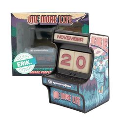 Grupo Erik Perpetual Calendar Arcade Machine | Desk Calendar, Cool Desk Gifts, Home Office Desk Accessories | Gamer Gifts For Men, Gaming Accessories For Desk