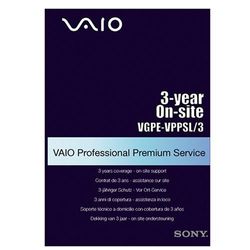 Sony Vaio VGPEVPPSL3 Professional Premium Service 3 jaar bescherming next business pre-locatie-service