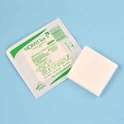 Zarys NL755-S NONVI lux S icke-vävd swab, steril, 30 g 4 lager 7,5 cm x 7,5 cm x 5 st