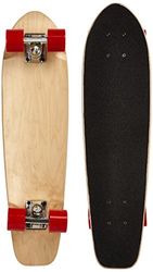 Ridge Skateboards unisex naturlig räckvidd cruiser skateboard, röd, 67 cm