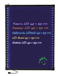 Lacor 39160 lavagna magnetica 60 x 80 cm elettronica a LED