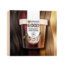 Garnier GOOD Permanent Hair Dye Replen Kit, 2.0 Truffle Soft Black, Up to 100% grey coverage, 8 weeks long-lasting colour, No-drip application