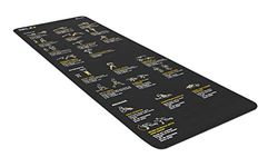 SKLZ 2| SKLZ Unisex Adult Trainer Mat Fittness Mat - Zwart, one size