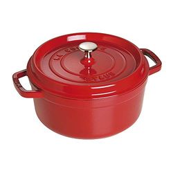 Staub Casseruola rotonda da 4 litri ciliegia da 4 litri