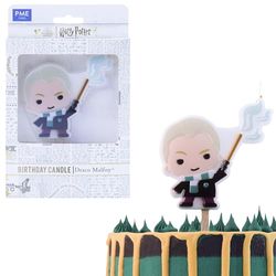 PME Harry Potter Vela del Personaje de Draco Malfoy, para celebrar cumpleaños