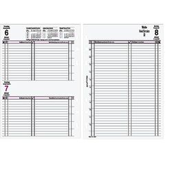 BIND 2025 Daily Calendar Insert A5 1 Day 1 Page B550325