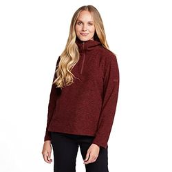 Regatta Womens Kizmit Half Zip Fleece, Cabernet Marl, 10 UK