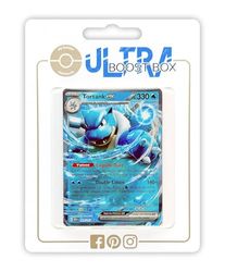 Tortank ex 9/165 - Myboost X Écarlate et Violet 3.5-151 Coffret de 10 Cartes Pokémon Françaises