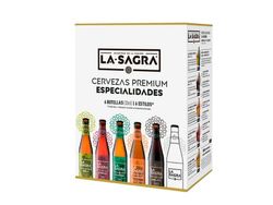 La Sagra - Pack Degustación 6 Estilos, Caja de 6 botellas de 330 ml - Total: 1980 ml