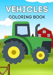 Vehicles Coloring Book