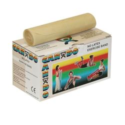 Cando W58516 Bande Elastique Latex Free, 5,5 m, Extra Souple, Beige