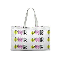 Bonamaison Printed Tote Bag, Reusable Grocery Bag, Shopping Bag, Machine Washable, Foldable, Canvas Cloth Bag with Handles, 47x42 Cm
