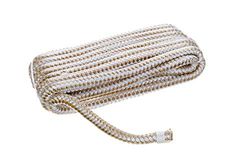 SEACHOICE 40011 Station d'accueil en Nylon à Double tressage 3/8 x 15 m Doré/Blanc