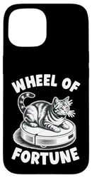 Wheel Of Fortune Cat Joke Robot Vacuum Cleaner Cat Case for iPhone 15