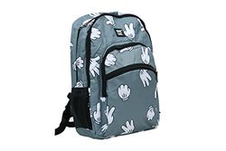 MIMBRE NATURAL Mochila Guantes Gris (43×32×14)