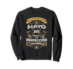 Mujer Leyendas Mayo 2012 Hombre Mujer 12 Años Cumpleaños Sudadera