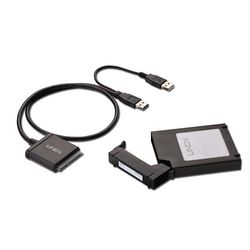 Lindy 43110 Boitier Disque Dur 2,5" avec Adaptateur SATA USB 3.0 Noir