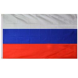 SHATCHI 5ft x 3ft Rusland Russische Nationale Vlaggen Rugby Voetbal Sport Games Ondersteuning Olympische Polyester met Oogjes Land Festival