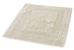 Kleine Wolke Alfombra Textil Arizona Silver Grey 55X65 225477146539, Algodón, Gris, 55 x 65 cm