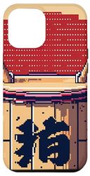 Coque pour iPhone 14 Plus Illustration de tambour Taiko Pixelated