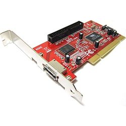 Cablematic – 32Bit PCI Adapter per SATA e Pata (2 INT + 1 Ext)