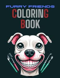 Furry Friends Coloring Book: Coloring Adventures in the Animal Kingdom