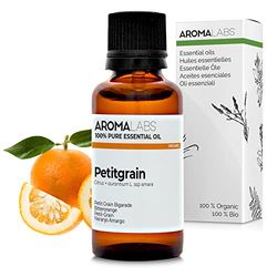 Aroma Labs - Petit-Grain BIO - Olio Essenziale Chemiotipizato e Certificato AB - 30 mL