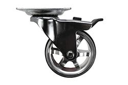 Headbourne 8295E Designer Casters 3 "bewerkte aluminium Mag Designer Caster, 4 Pack