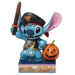 Enesco Disney Traditions Pirate Stitch figurka brązowa 6008987, 15 cm