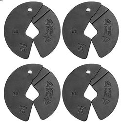 Micro Gainz NIEUWE 1 lb halter fractionele halterschijven 2 of 4 stuks - Ontworpen voor haltertraining en microladen, gemaakt in de VS (4 stuks)