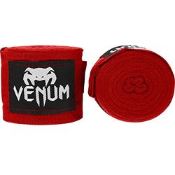Venum Mixte Kontact Boxing Hand Wraps Bandages De Mains, Rouge, 180 Inch EU