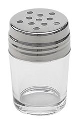 American Metalcraft GLACT2 Shaker, Glass W Cheese Top,2 oz.