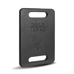 Yes4All 51F7 Gietijzeren Rucking Halterschijf voor Rugzak, 15,9 KG | 35 lbs