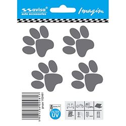 Avisa Pegatina AutoTattoo Zampe - 9,7x6,5cm