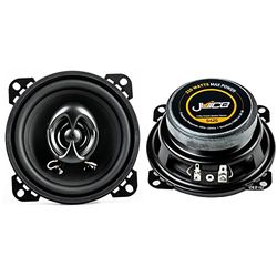 Juice S420 4 Inch 10 cm 2 - Way Coaxial Car Door or Parcel Shelf Speaker Upgrade, Efficient Power Handling, 220 Watts Peak Power