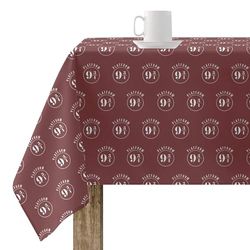 BELUM - Nappe en résine (Tacte plastifié) 250 x 140 cm Anti-Taches Modèle Platform 05 - Nappe Non Toile - Nappe en Coton