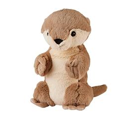 Warmies Peluche entièrement chauffante parfumée à la lavande française – Loutre, taille moyenne (CP-OTT-1)