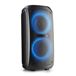 NGS Wild Temper Altavoz Portátil Inalámbrico Con Batería Bluetooth/USB/AUX in 200W Negro
