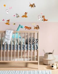 Disney Väggtatuering – Playful dagis – storlek 50 x 70 cm, 2 ark – väggklistermärken, barnrum