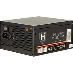 Inter-Tech HiPower SP-750CM strömförsörjningsenheter 750 W 20+4 pin ATX ATX Svart