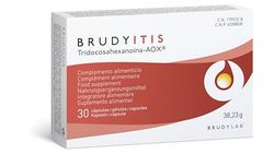 BRUDYLAB - Brudy Itis - Favorise le bon fonctionnement du cerveau et des yeux - Bloque les dommages oxydatifs - 30 Gélules