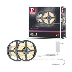 Paulmann 78973 SimpLED Strip Set 7,5 m LED Stripe 20W lichtstrip 3000 K warm witte lichtstrip gecoat, Wit