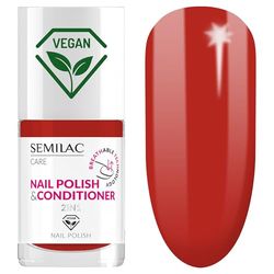 Semilac 017 Smalto classico Semilac con balsamo 2 in 1 tecnologia traspirante 7 ml
