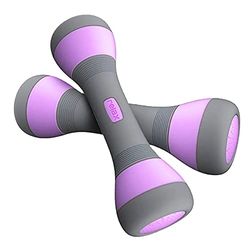 Technofit hantel, hantel, vikter för gymnastik, vikt upp till 2 kg för aerobics justerbar