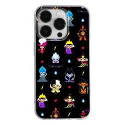 ERT GROUP mobiltelefonfodral för Apple Iphone 14 PRO MAX originalt och officiellt licensierat Disney mönster Disney Villains 007 anpassad till formen på mobiltelefonen, fodral tillverkad av TPU-plast