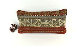 Kelim Cuscino 30x60 cm fatto a mano turco prodotto federe kilim dekorativo orientale etnici cuscino A2642