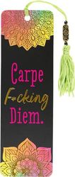 Carpe F*cking Diem Beaded Bookmark