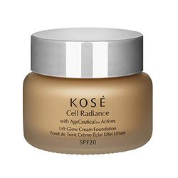 KOSE Cell Radiance Lift Glow Cream Foundation 204 Light Tan 30ML Unisex Adulto, Negro, Único