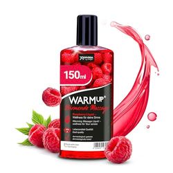 JOYDIVISION WARMup 150 ml Massagevätska med Fruktig Hallondoft & Smak | Värmande Effekt | Gillar Massageolja